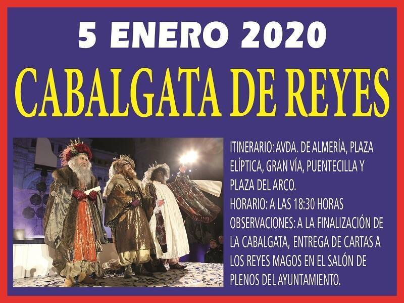 Cabalgata de Reyes Caravaca de la Cruz 2020