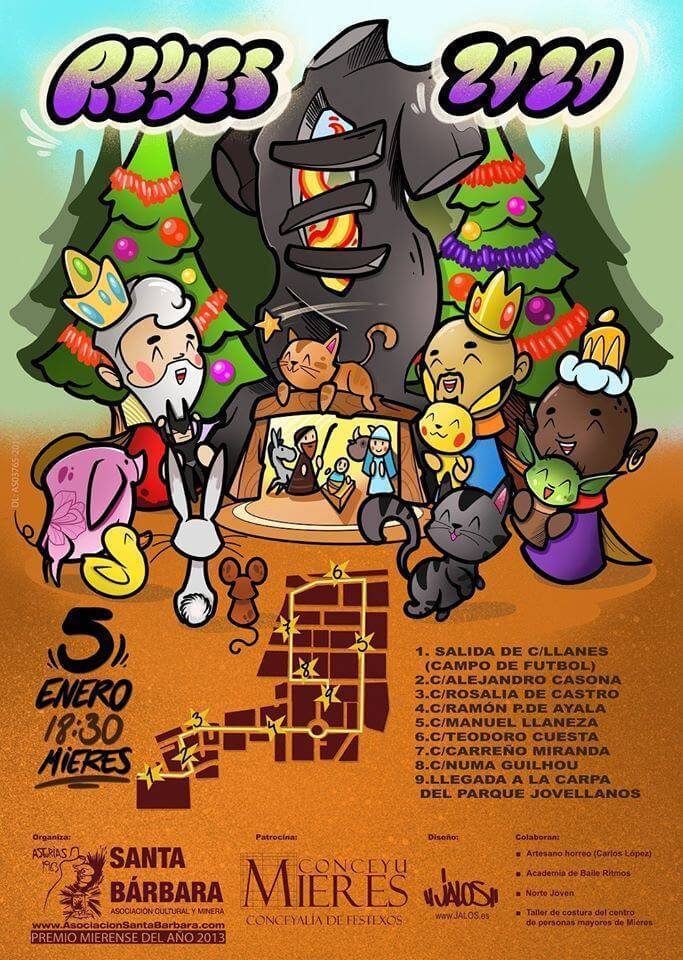 Cabalgata mieres 2020