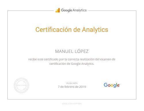 Google Analytics Certificate partners