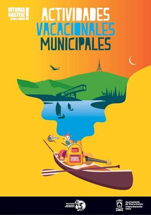 actividades vacacionales municipales vitoria gasteiz 2020