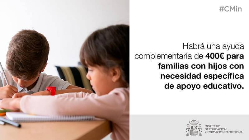 ayuda complementaria 400 euros necesidad apoyo educativo ayuda complementaria 400 euros necesidad apoyo educativo