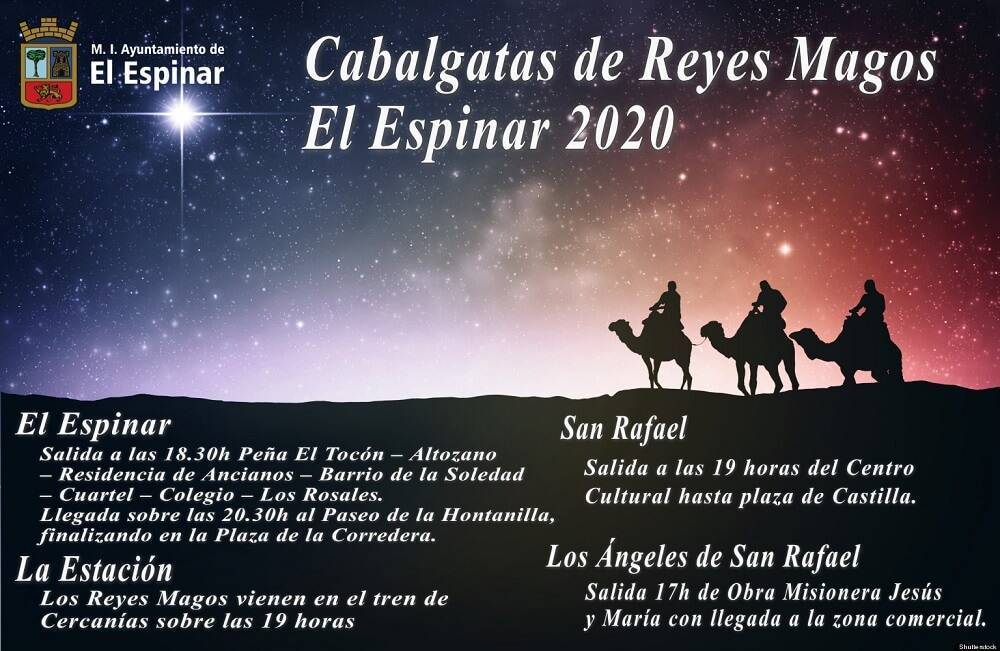 cabalgata reyes el espinar 2020