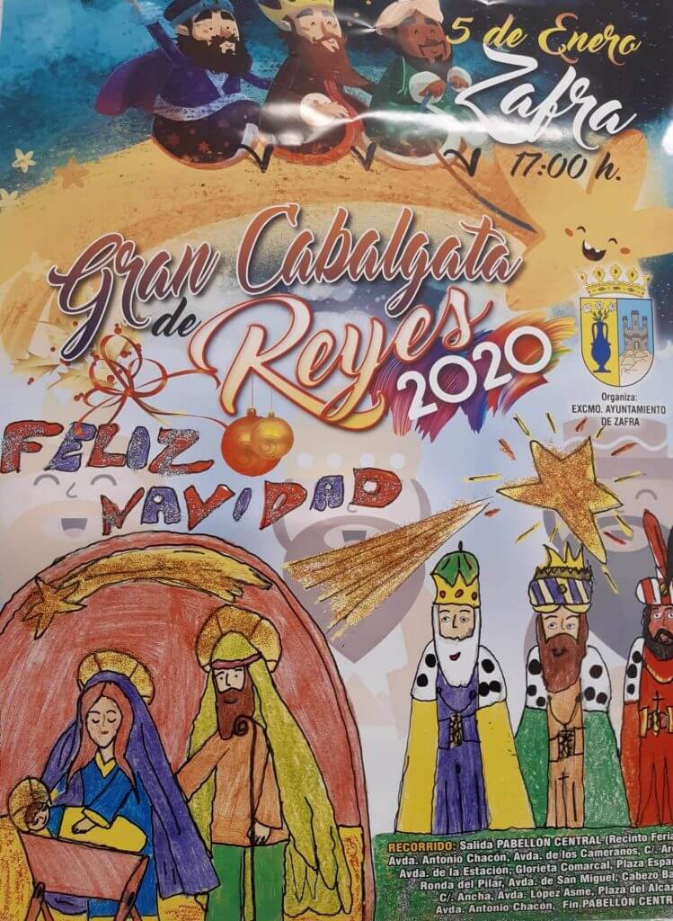 cabalgata reyes zafra 2020