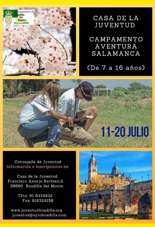 campamento aventura salamanca boadilla 2019