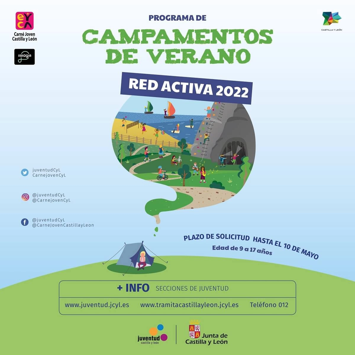 campamentos de verano red activa 2022