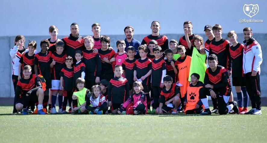 campus de futbol fundacion rayo vallecano en verano 2019