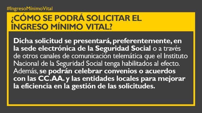 como se puede solicitar el ingreso minimo vital