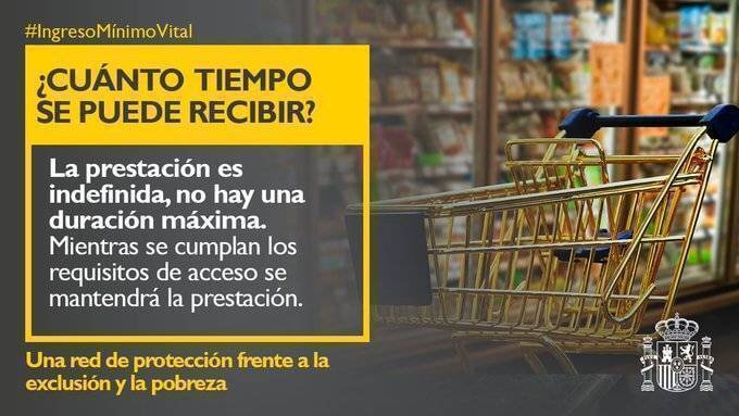 cuanto tiempo se recibe el ingreso minimo vital