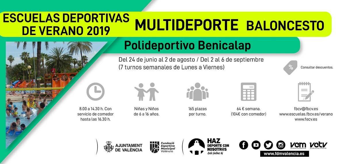 escuela deportiva 2019 multideporte benicalap