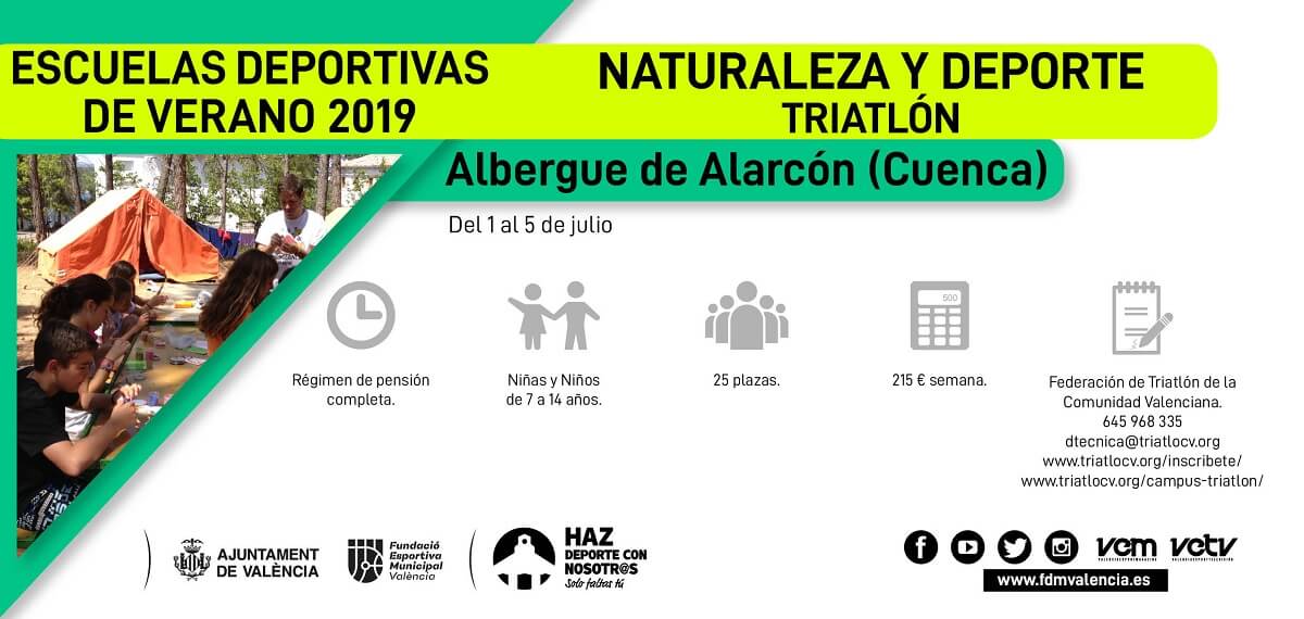 escuela deportiva 2019 triatlon