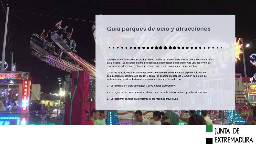 guia de parques ocio y atracciones en extremadura en verano 2020