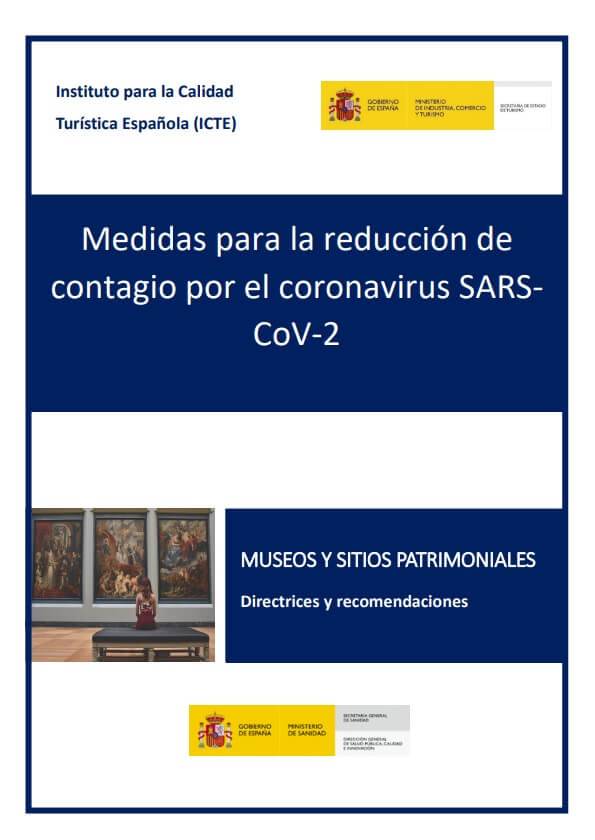 guia para reducir el contagio de coronavirus en Museos y sitios patrimoniales