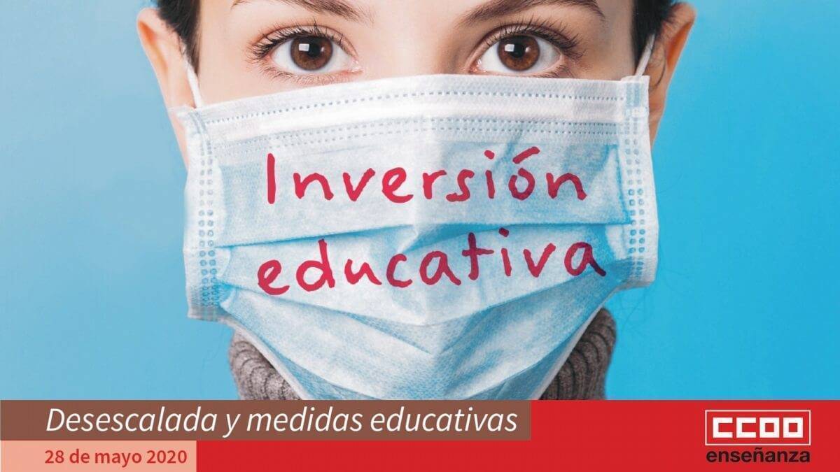 inversion educativa desescalada y medidas educativas