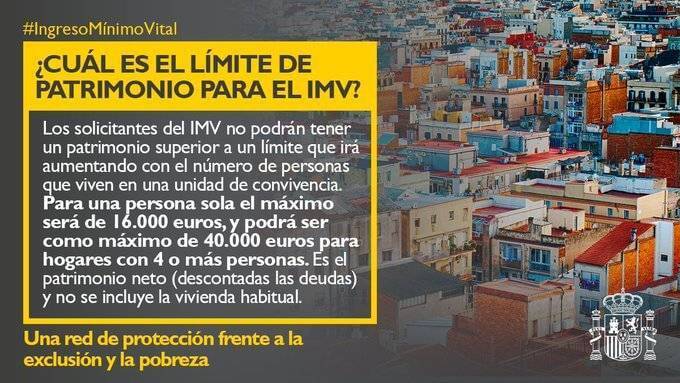 limite de patrimonio para el ingreso minimo vital