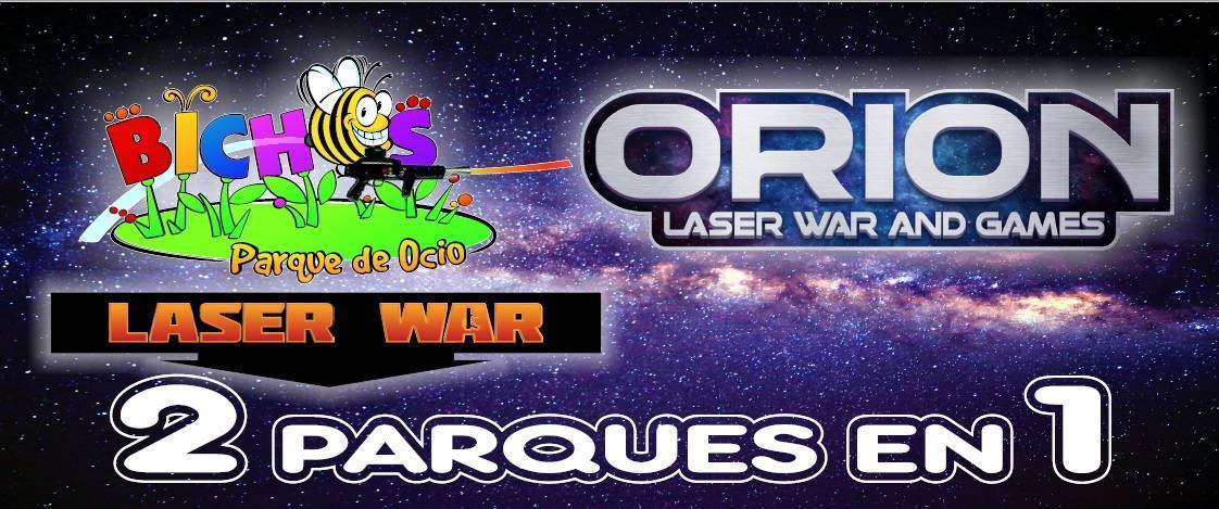 parque bichos y orion laser