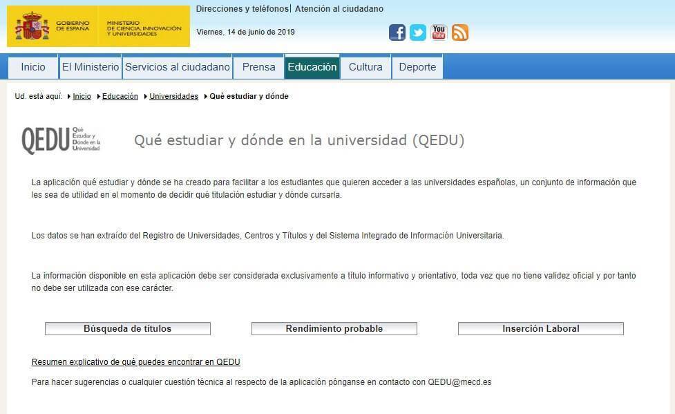 que estudiar y donde en la universidad