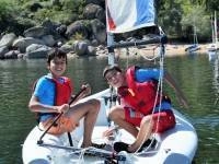 Campamento de vela, alemán e inglés Vorwaerts