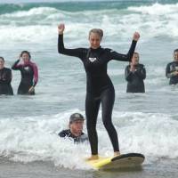 Campamentos de la Escuela Cántabra de surf Quicksilver & Roxy