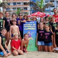 Campus de tenis playa de ApPROBA en Las Canteras