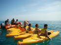 Club campamentos.info ofrece un viaje escolar en el Mar Menor, Murcia, un destino perfecto donde desarrollar todo tipo de actividades náutica al aire 