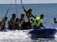 Viaje fin de curso náutico a la playa de Oliva