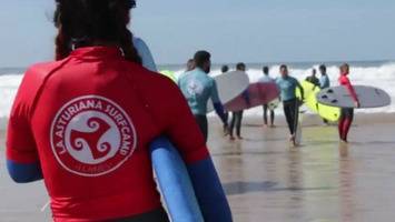 Campamentos de la Escuela de Surf de Llanes